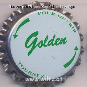 Beer cap Nr.12659: Golden produced by Algad - Algerian All Drinks/Tessala El Merdja - Alger