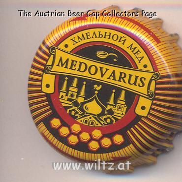 Beer cap Nr.12757: Medovarus produced by Khlebnoye/St. Petersburg