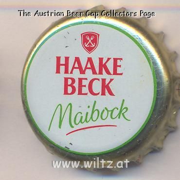 Beer cap Nr.12773: Haake Beck Maibock produced by Haake-Beck Brauerei AG/Bremen