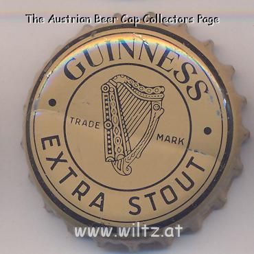 Beer cap Nr.12816: Guinness Extra Stout produced by Arthur Guinness Son & Company/Dublin