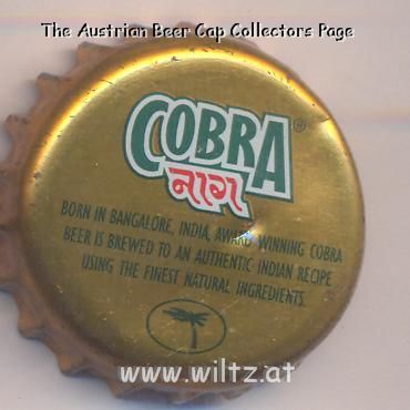 Beer cap Nr.12822: Cobra produced by Mysore/Bangalore