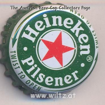 Beer cap Nr.12828: Heineken Pilsener produced by Heineken/Amsterdam