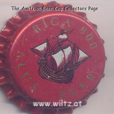 Beer cap Nr.12847: Riga 800 produced by Aldaris/Riga