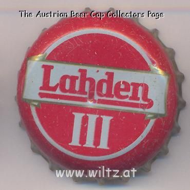 Beer cap Nr.12864: Lahden III produced by Oy Hartwall Ab Lahden Panimo/Lahti