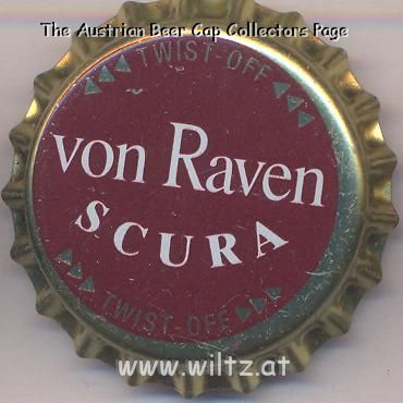 Beer cap Nr.12876: von Raven Scura produced by Turmbräu Vertriebs-GmbH/Schwerin