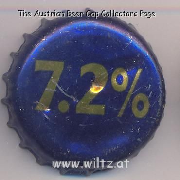 Beer cap Nr.12889: 7,2% produced by AB Pripps Bryggerier/Göteborg
