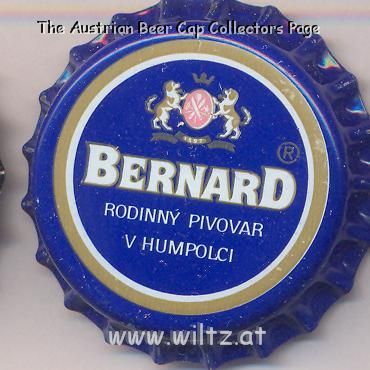 Beer cap Nr.12932: Bernard produced by Bernard/Humpolec