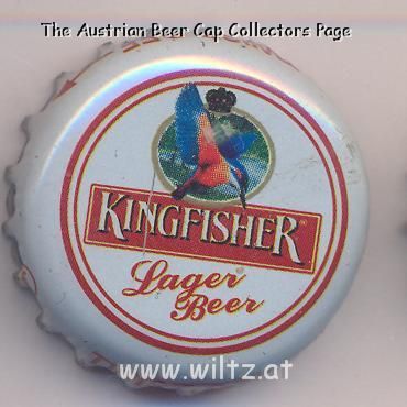 Beer cap Nr.12957: Kingfisher Lager Beer produced by M/S United Breweries Ltd/Bangalore