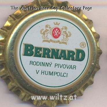 Beer cap Nr.12968: Bernard produced by Bernard/Humpolec