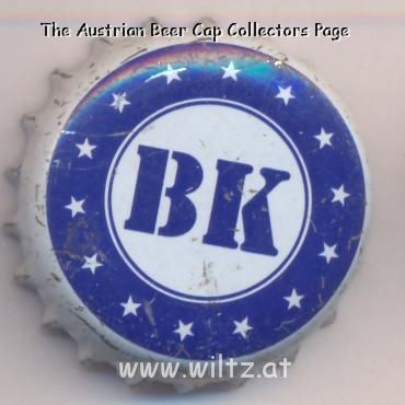 Beer cap Nr.12974: BK produced by Browar Kormoran/Olsztyn