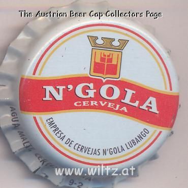Beer cap Nr.12982: N'gola produced by Empresa De Cervejas N'gola/Lubango