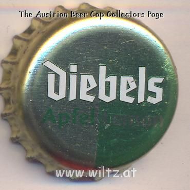 Beer cap Nr.12992: Diebels Apfel Lemon produced by Diebels GmbH & Co. KG Privatbrauerei/Issum