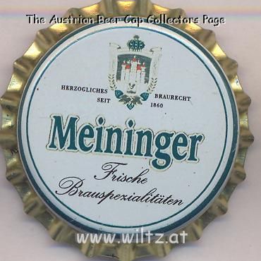 Beer cap Nr.13042: Meininger produced by Meininger Privatbrauerei/Meiningen
