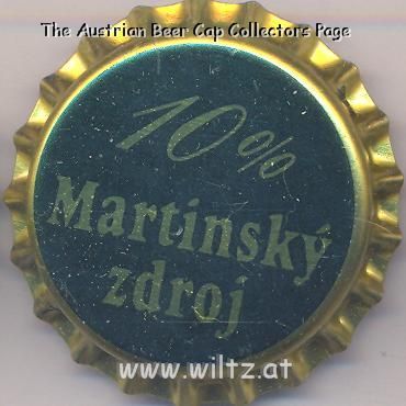 Beer cap Nr.13043: Martinsky Zdroj 10% produced by Martin Pivovar/Martin