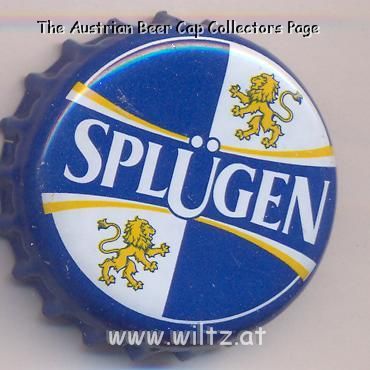 Beer cap Nr.13096: Splügen produced by Birra Poretti/Milano