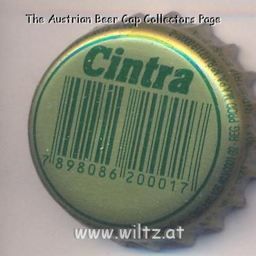 Beer cap Nr.13119: Cintra produced by Cervejarias Cintra IND. COM. LTDA./Mogi Mirim