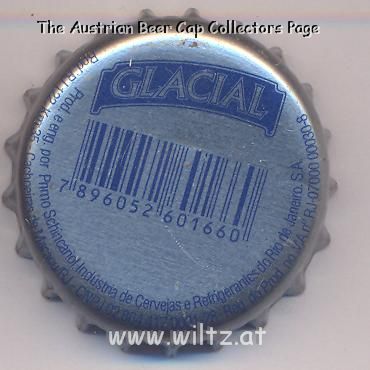 Beer cap Nr.13120: Glacial produced by Schincariol/Sao Paulo