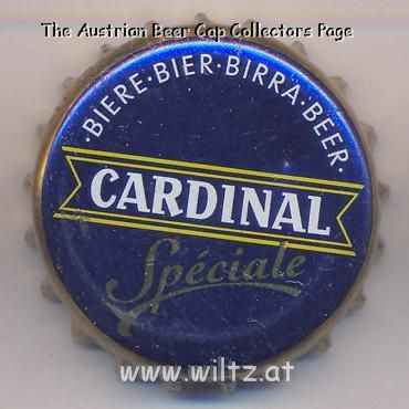 Beer cap Nr.13129: Cardinal Speciale produced by Brasserie Du Cardinal Fribourg S.A./Fribourg