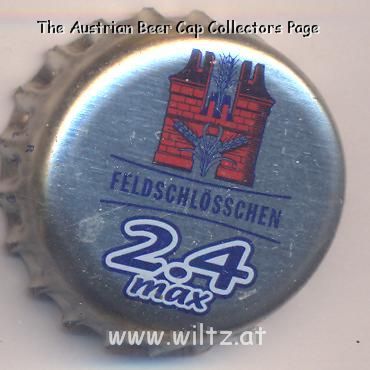 Beer cap Nr.13136: 2,4 max produced by Feldschlösschen/Rheinfelden