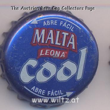 Beer cap Nr.13198: Malta Leona Cool produced by Cerveceria Leona/Bogota