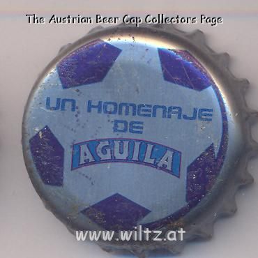 Beer cap Nr.13199: Aguila produced by Cerveceria Aquila S.A./Barranquilla
