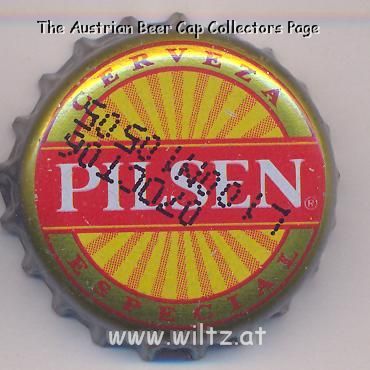 Beer cap Nr.13201: Pilsen Especial produced by Fabricas Nacionales de Cerveza S.A./Montevideo