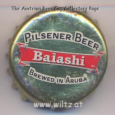 Beer cap Nr.13231: Balashi Pilsener Beer produced by Brouwerij Nacional Balashi/Balashi