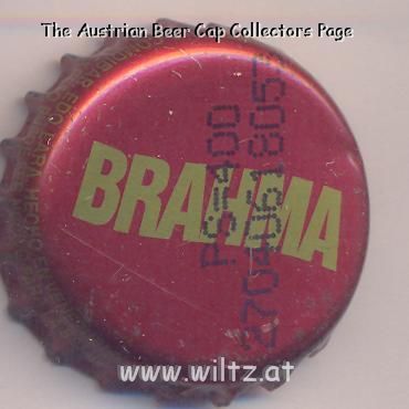 Beer cap Nr.13233: Brahma produced by Cerveza Brahma Argentinia/Lujan