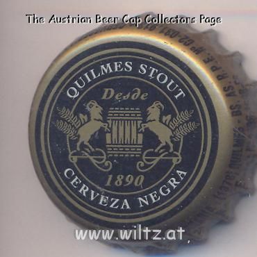 Beer cap Nr.13236: Quilmes Stout - Cerveza Negra produced by Cerveceria Quilmes/Quilmes
