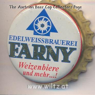 Beer cap Nr.13286: Weizenbier produced by Edelweissbrauerei Farny/Kisslegg