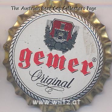 Beer cap Nr.13419: Gemer Original produced by Gemer s.r.o. Pivovar/Rimavska Sobota