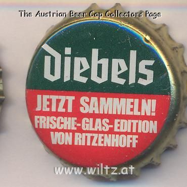 Beer cap Nr.13429: Diebels produced by Diebels GmbH & Co. KG Privatbrauerei/Issum