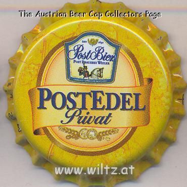 Beer cap Nr.13431: Post Edel Privat produced by Post Brauerei/Weiler