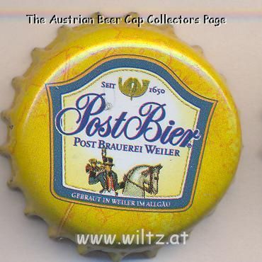 Beer cap Nr.13432: Post Bier produced by Post Brauerei/Weiler
