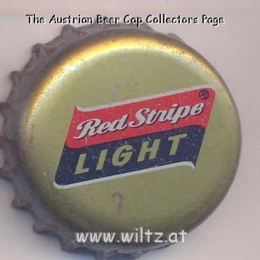 Beer cap Nr.13489: Red Stripe Light produced by Desnoes & Geddes Ltd/Kingston
