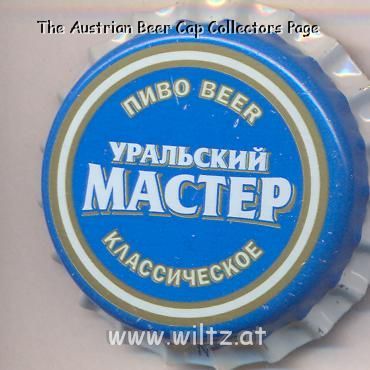 Beer cap Nr.13507: Uralskiy Master Classic produced by OAO Zolotoy Ural/Chelyabinsk