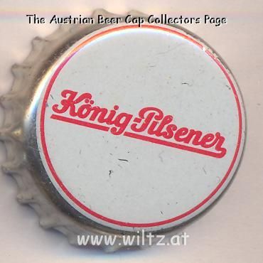 Beer cap Nr.13531: König Pilsener produced by König-Brauerei GmbH & Co. KG/Duisburg