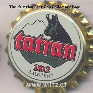 Beer cap Nr.13600: Tatran produced by Pivovar Tatran/Poprad