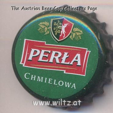 Beer cap Nr.13608: Perla produced by Zaklady Piwowarskie w Lublinie S.A./Lublin