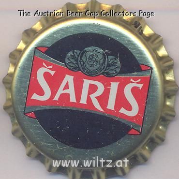 Beer cap Nr.13626: Saris Dark produced by Pivovary Saris a.s./Velky Saris