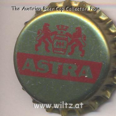 Beer cap Nr.13672: Astra produced by Bavaria-St. Pauli-Brauerei AG/Hamburg