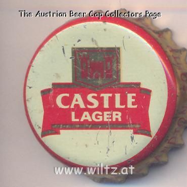 Beer cap Nr.13702: Castle Lager produced by The South African Breweries/Johannesburg