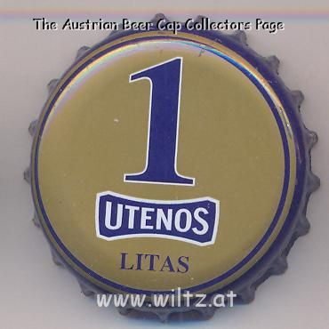 Beer cap Nr.13737: Utenos produced by Utenos Alus/Utena