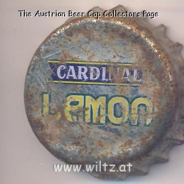 Beer cap Nr.13780: Cardinal Lemon produced by Brasserie Du Cardinal Fribourg S.A./Fribourg