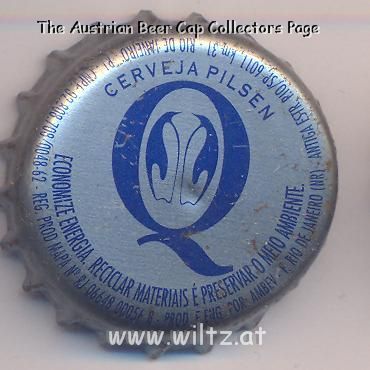 Beer cap Nr.13804: Antarctica Cerveja Pilsen produced by Cia. Bras. de Bebidas (CBB)/Dias D'Avila