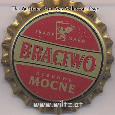 Beer cap Nr.13819: Bractwo Mocne produced by Kujawiak Browary Bydgoskie/Bydgoszcz