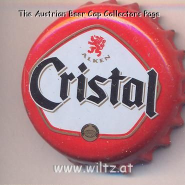 Beer cap Nr.13821: Cristal produced by Alken-Maes/Alken Waarloos