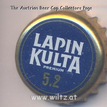 Beer cap Nr.13831: Lapin Kulta 5.2 produced by Oy Hartwall Ab Lapin Kulta/Tornio