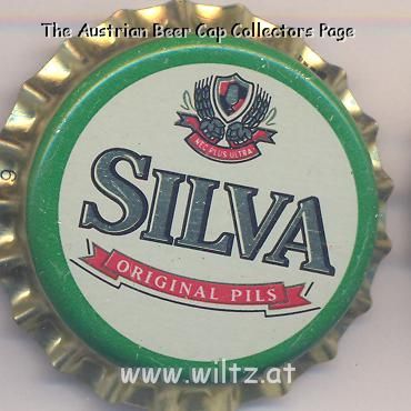 Beer cap Nr.13843: Silva Original Pils produced by S.C. Regina S.R.L./Reghin