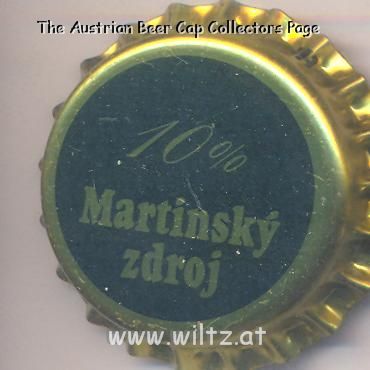 Beer cap Nr.13870: Martinsky Zdroj 10% produced by Martin Pivovar/Martin